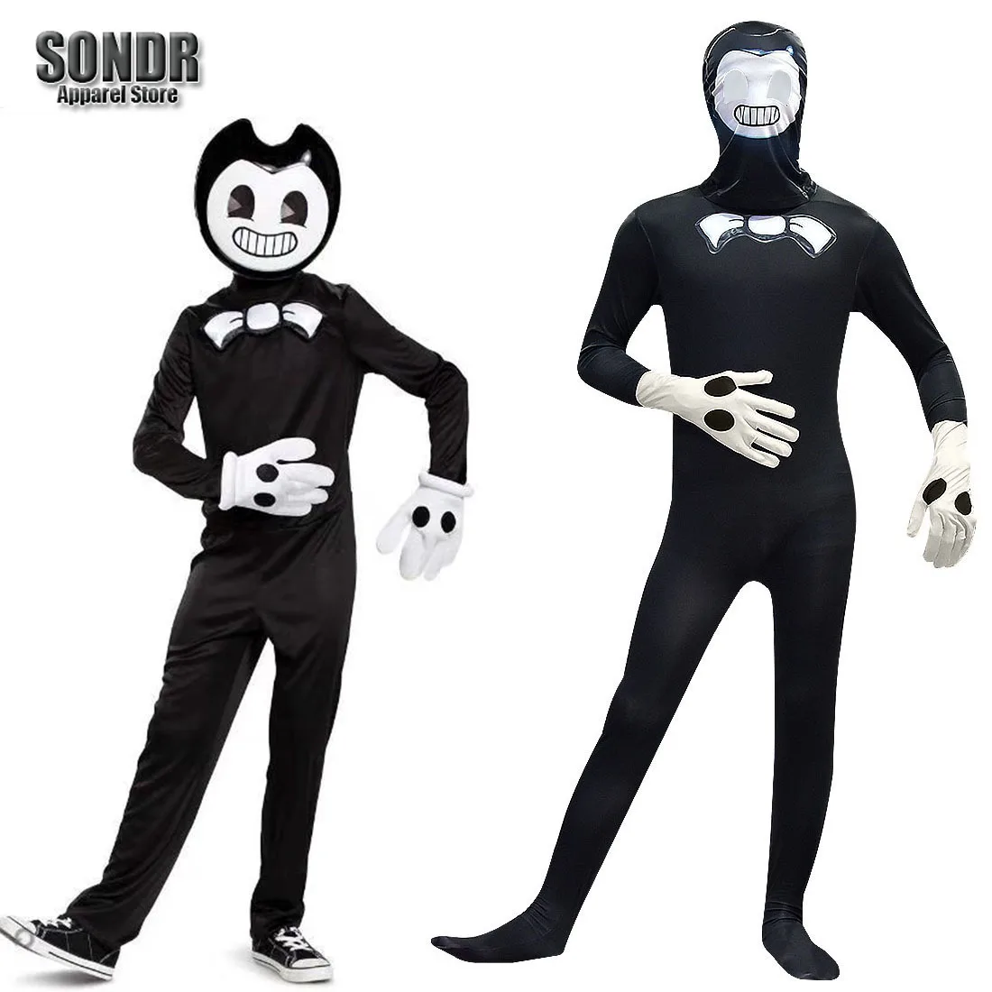 

Kids Boys Jumpsuit Halloween Costumes Cosplay Anime Game Disfraces Kids Role Play Dress Up Mask Bodysuit Set