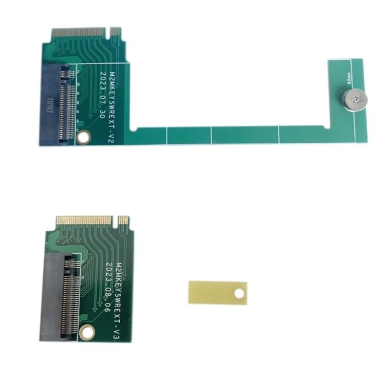 

For Rog Ally Handheld Transfer Board PCIE4.0 90 Degrees M2 Transfercard For Rogally SSD Memory Card Adapter Accessories