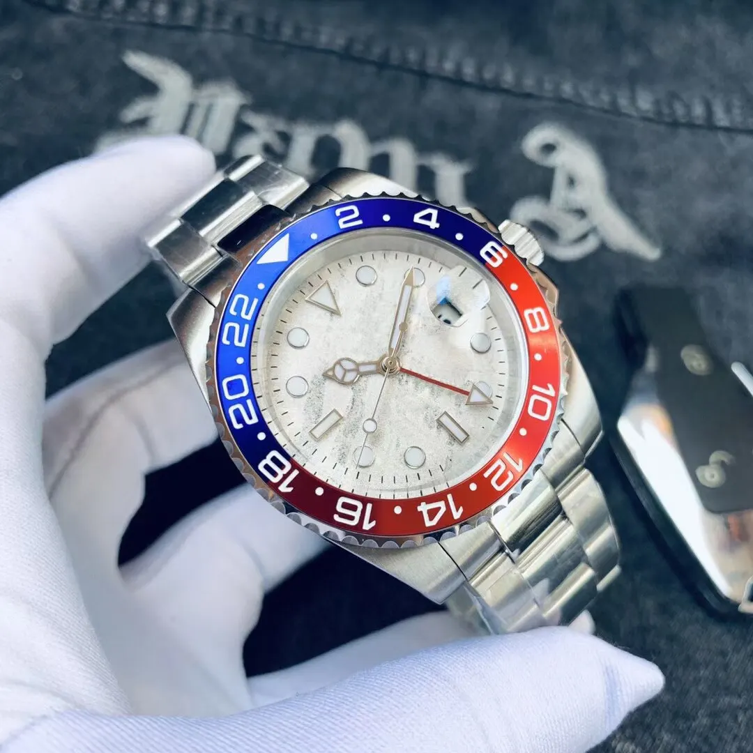 

Часы наручные мужские с керамическим циферблатом, роскошные механические Спортивные дизайнерские с автоматическим движением из нержавеющ...