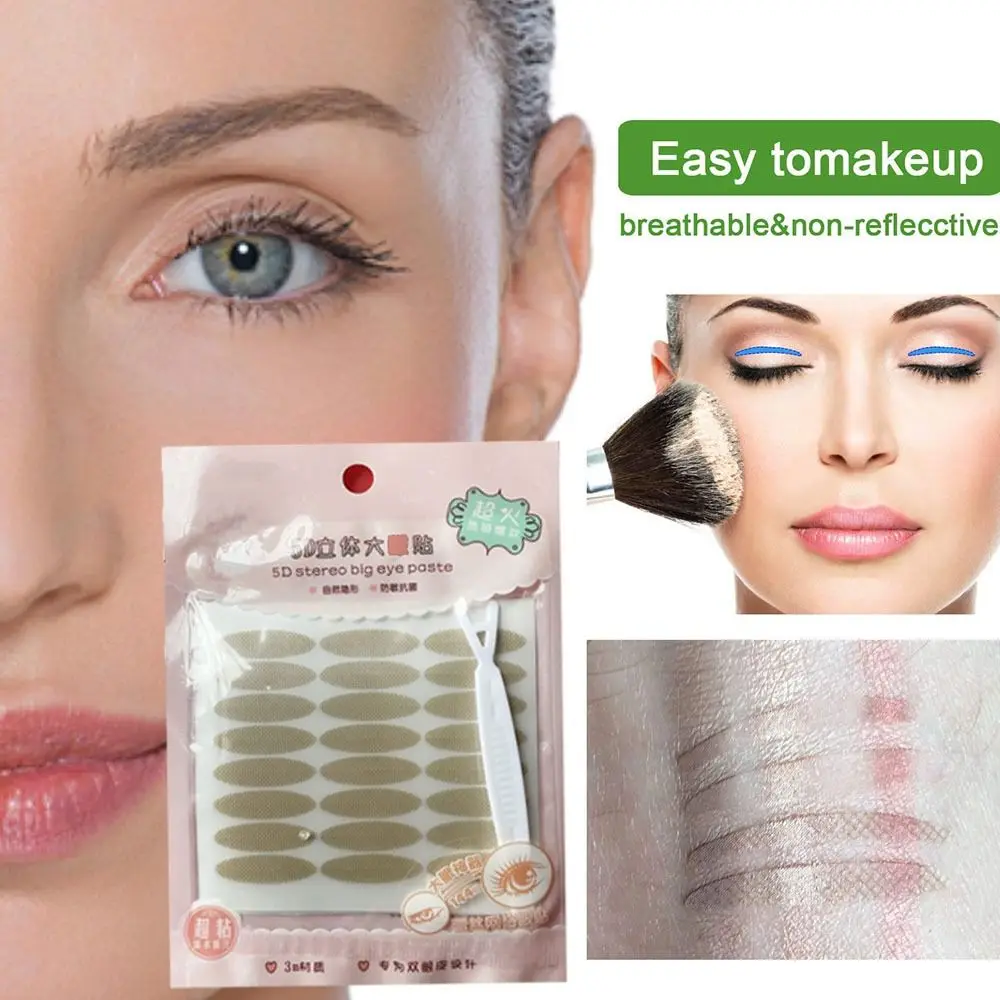 

Uneven Mono-Eyelids Instant Eye lid Lift Invisible Double Eyelid Tapes Stickers Beauty Tool Eyelid Correcting Strips