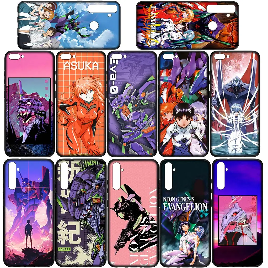 N-Neons G-Genesis E-Evangelions Phone Cover Casing for Xiaomi Redmi Note 13 13C A3 A3X Mi POCO F6 F5 X6 Pro 5G 4G Soft Case