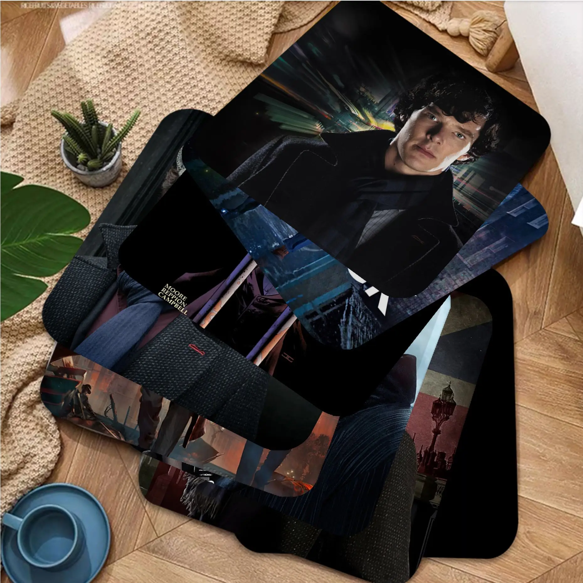 

MINISO 221b-S-Sherlock-Holmes-TV Round Chair Mat Soft Pad Seat Cushion For Dining Patio Home Office Indoor Outdoor Garden Sofa