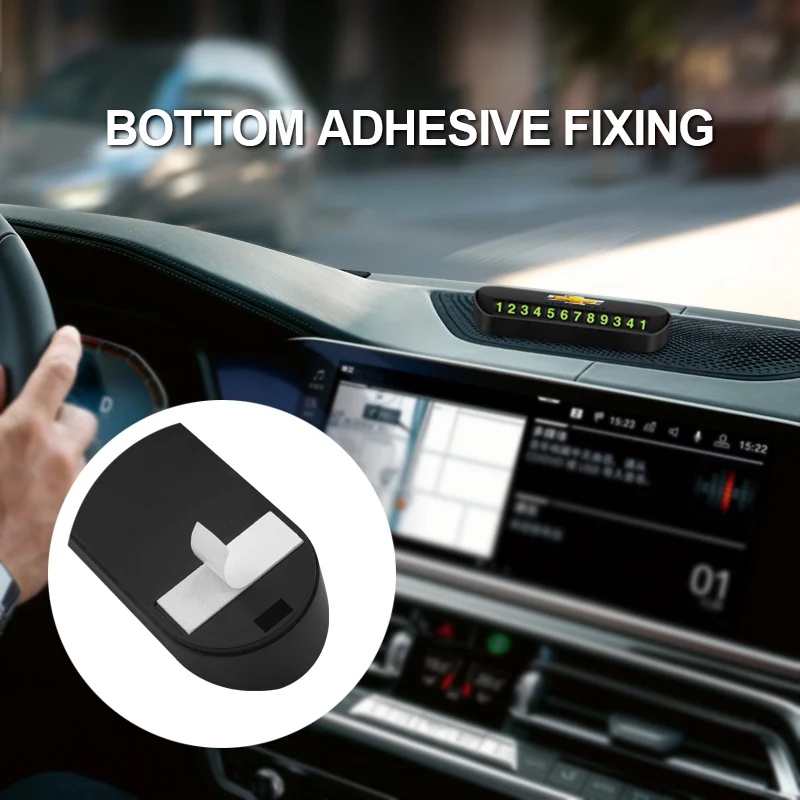 Табличка с номером телефона ABS табличка для временной парковки Chevrolet Malibu Tahoe Impala
