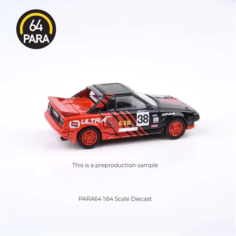 Пара 1:64 1985 MR2 Mk1 литая модель автомобиля