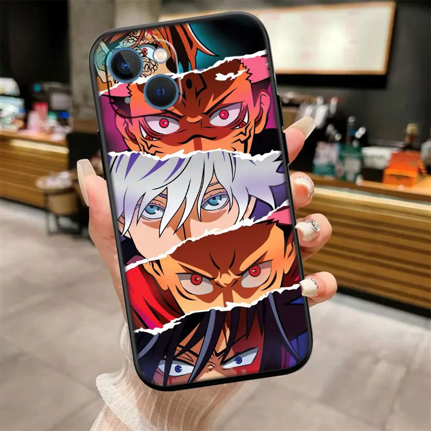 Чехол для телефона TR66 Jujutsus Gojo Anime для Motorola Edge 60 60s 70 G86 G56 G54 E14 G04S G45 G54 G64 S30 S50 X30 X40 X50 Pro Power (art.: 3920daf8bf98b) - 3920daf8bf98b
