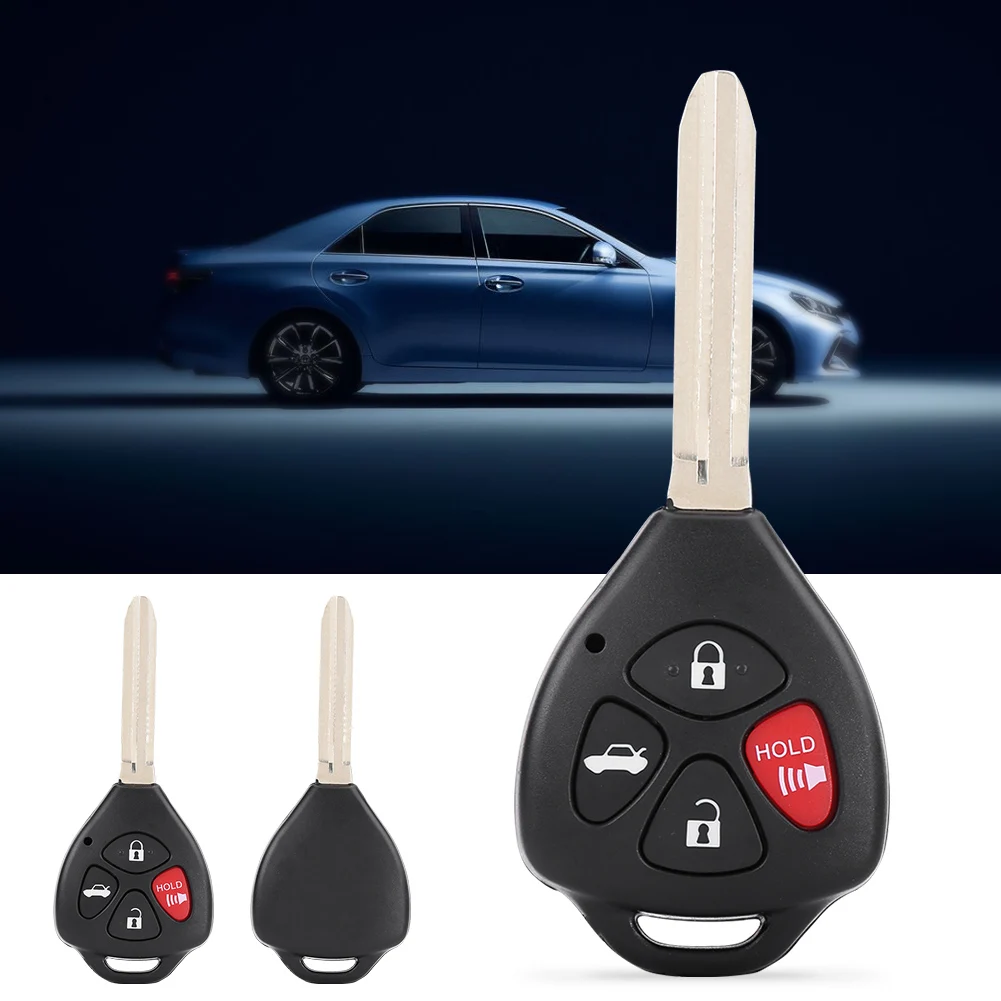 Корпус дистанционного ключа с 4 кнопками для Toyota Corolla Camry Matrix RAV4