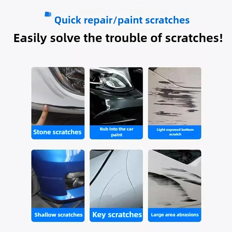 Фото Ручка для удаления царапин и ремонта краски Nissan Micra, заводской процесс, соответствующий цвету, инструмент для ремонта автомобильной краски, Калифорния, оранжевый №2