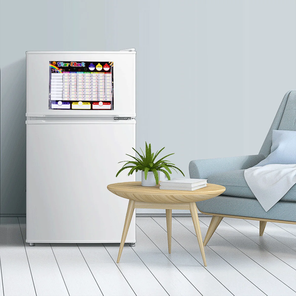 

Refrigerator Responsible Chart Reward System Daily Weekly Planner Kids Schedule Chore Rubber Magnet Magnetic Child
