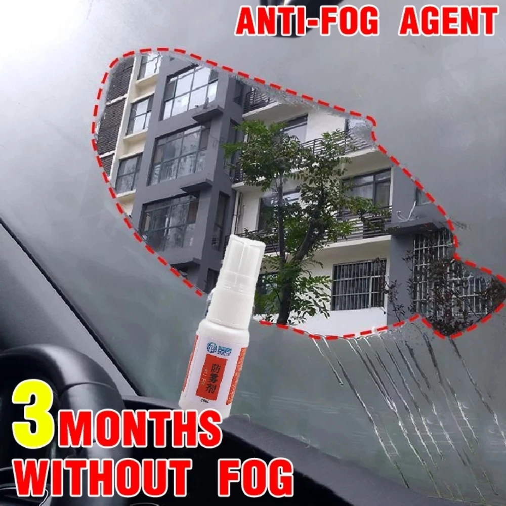 

10/20ML Automobile Glass Anti Fogging Agent Long-Lasting Car Window Defogging Rear View Mirror Flooding Rainproof Agent