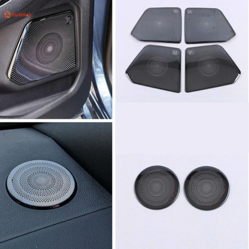 

Дверной динамик, звуковой громкоговоритель, декоративная крышка, отделка, Стайлинг автомобиля, стойка A Stere для Ford Kuga Escape 2020 2021 2022, аксессуары