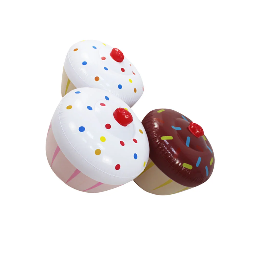 

Надувной воздушный шар для торта, десертов на день рождения, украшение для капкейков, товары для бассейна, Декор, фольгированные пляжные сув...