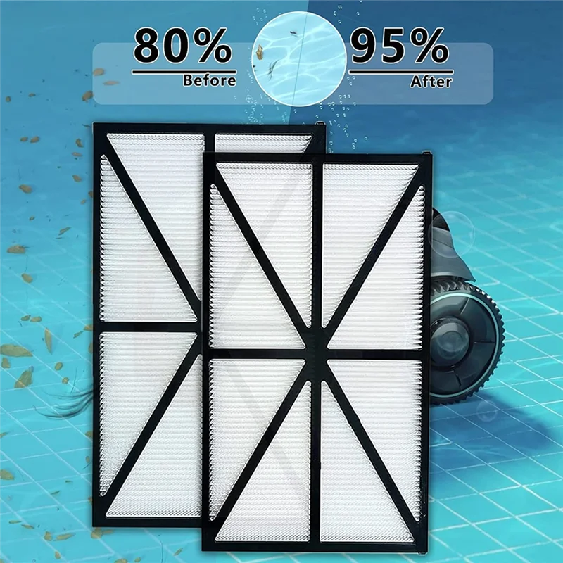 Фильтры для очистки бассейна 4 шт. моющиеся RCX70101 Tigershark Sharkvac аксессуары Aquavac