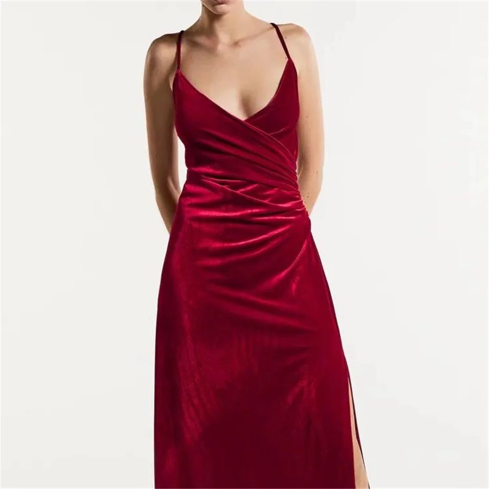 Винтажное вечернее платье миди в стиле бохо элегантные летние вечерние модное с