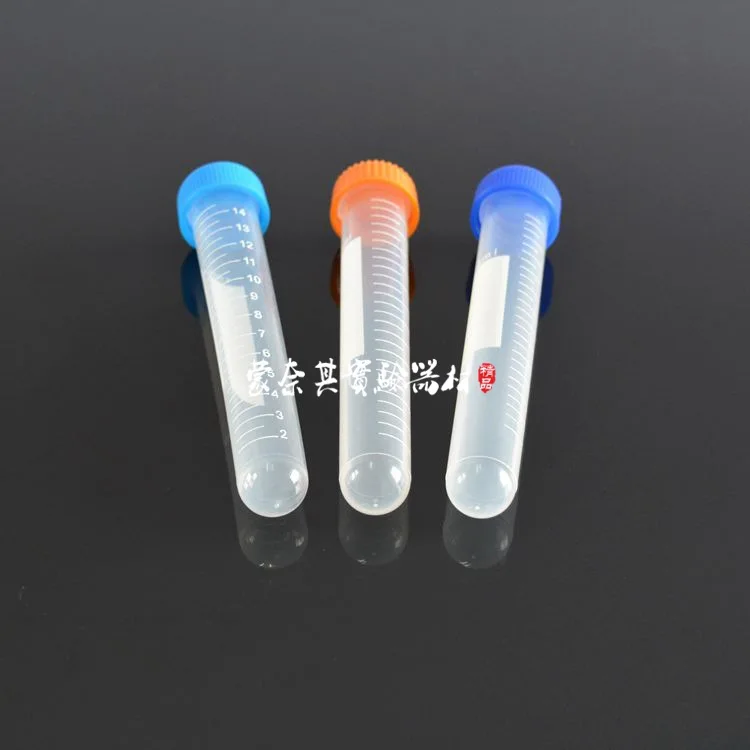 

The Manufacturer Directly Provides 15Ml Screw Mouth Round Bottom Graduated Centrifuge Tubes, Plastic Centrifuge Tubes, 100 Piece