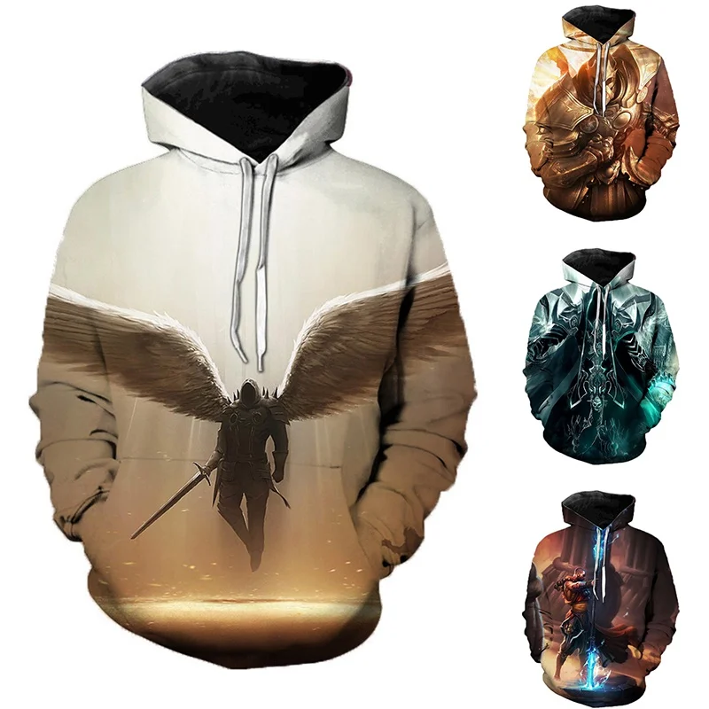 

Diablo Print 3D Printed Game Hoodie Men Women Fun Hip Hop Fashion Sweatshirt Street Casual Pullover Hoodie