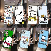 hello kitty pochacco phone case for iphone 13 12 11 pro mini xs max 8 7 plus x se 2020 xr cover