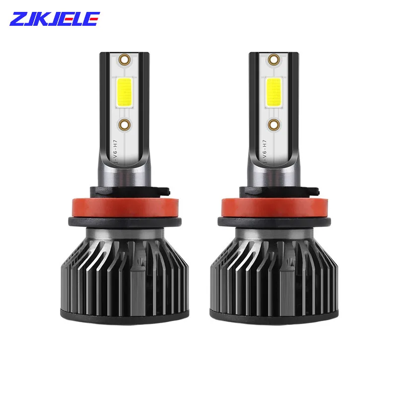 

6000K H7 LED Car Headlight Bulbs H4 H11 H8 H9 H1 H3 9004 9005 9006 9007 H13 Bulbs 38W 6000LM MIni Size Headlamp Car Accessories