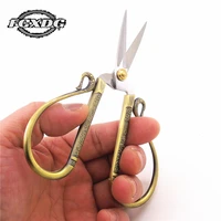 chinese vintage craft scissors sharp stainless steel sewing scissors for fabric diy sewing supplies cross stitch scissors yarn