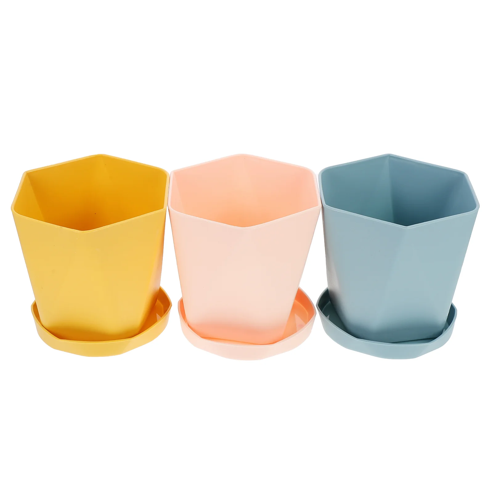

3 Sets Flower Pots Practical Containers Pots Holders