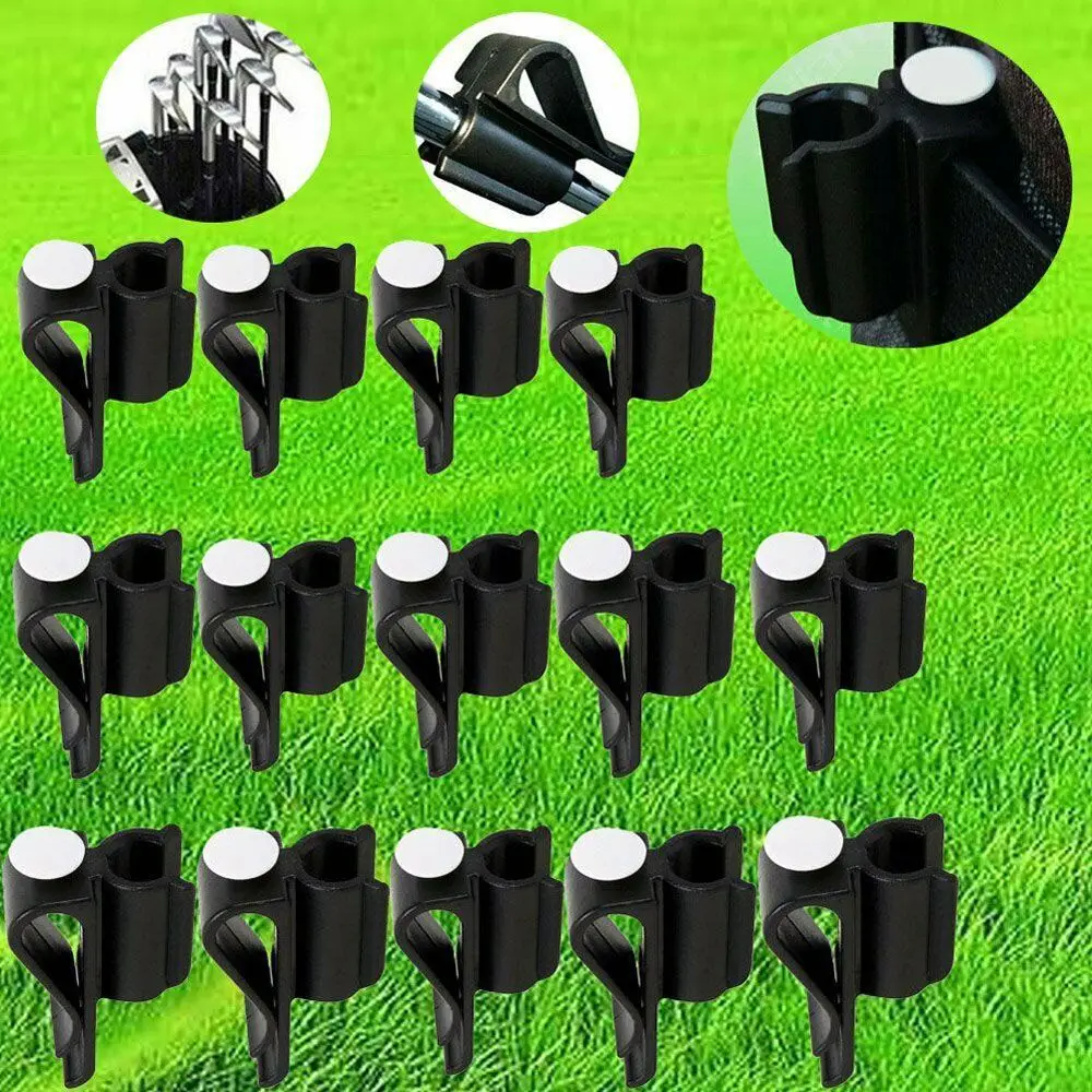 

Quality 14pcs Golf Equipment Putting Organizer Sporting Goods On Putter Holder Golf Putter Holder Golf Club Clip Golf Bag Clip