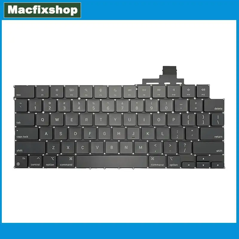 Клавиатура HSTMAC для MacBook Air M2 13 6&quot черная немецкая раскладка