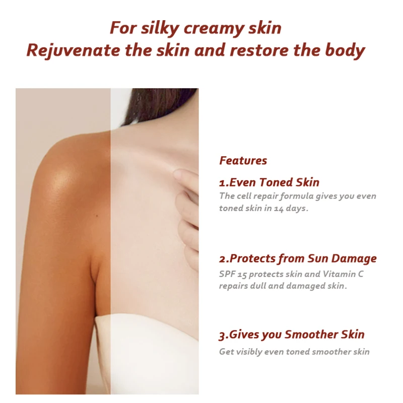 Отбеливающий смягчающий лосьон Gluta Master для женщин осветляет даже тон кожи