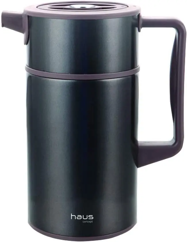 

Scala Thermo Bottle 1l - Black Scala Black/white Office Thermos Bottle Insulation Kettle Hot Water Thermos Pot