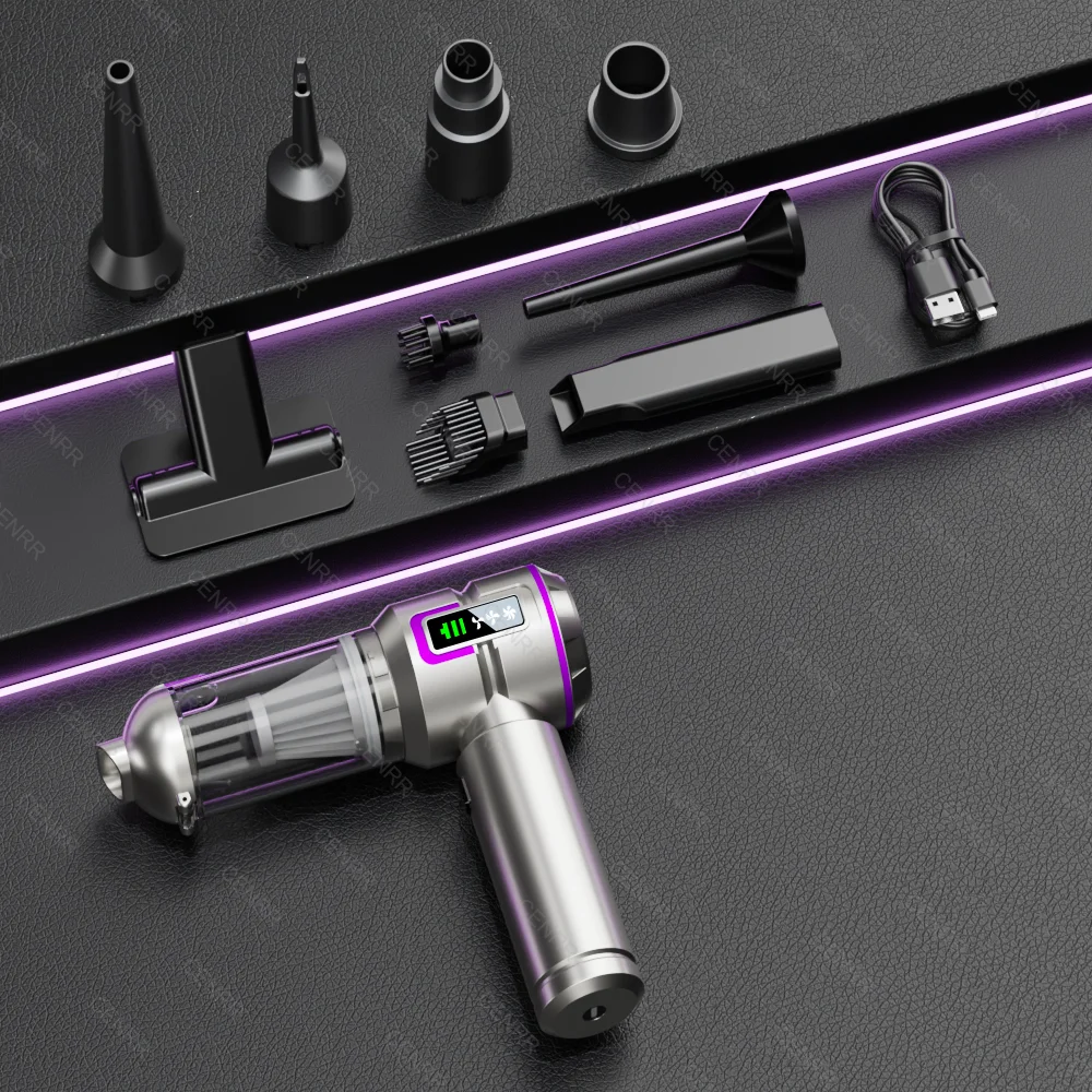 

Мини беспроводной автомобильный пылесос