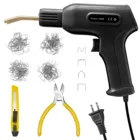 Набор ручных сварщиков из пластика, 50 Вт, 9*5,2 дюйма, 220 А, инструменты для гаража, горячие сварные станки, сварочный пистолет, комплект 240-110 В (ЕСВеликобритания)130-в