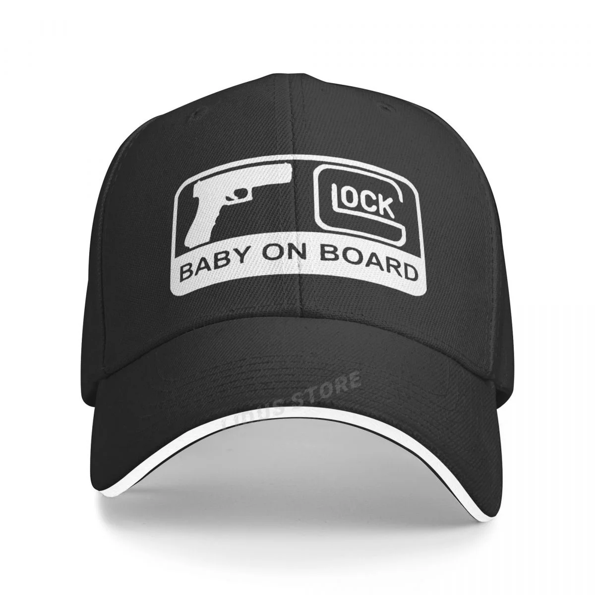 

Бейсболка GLOCK с надписью «BABY ON BOARD» для мужчин и женщин