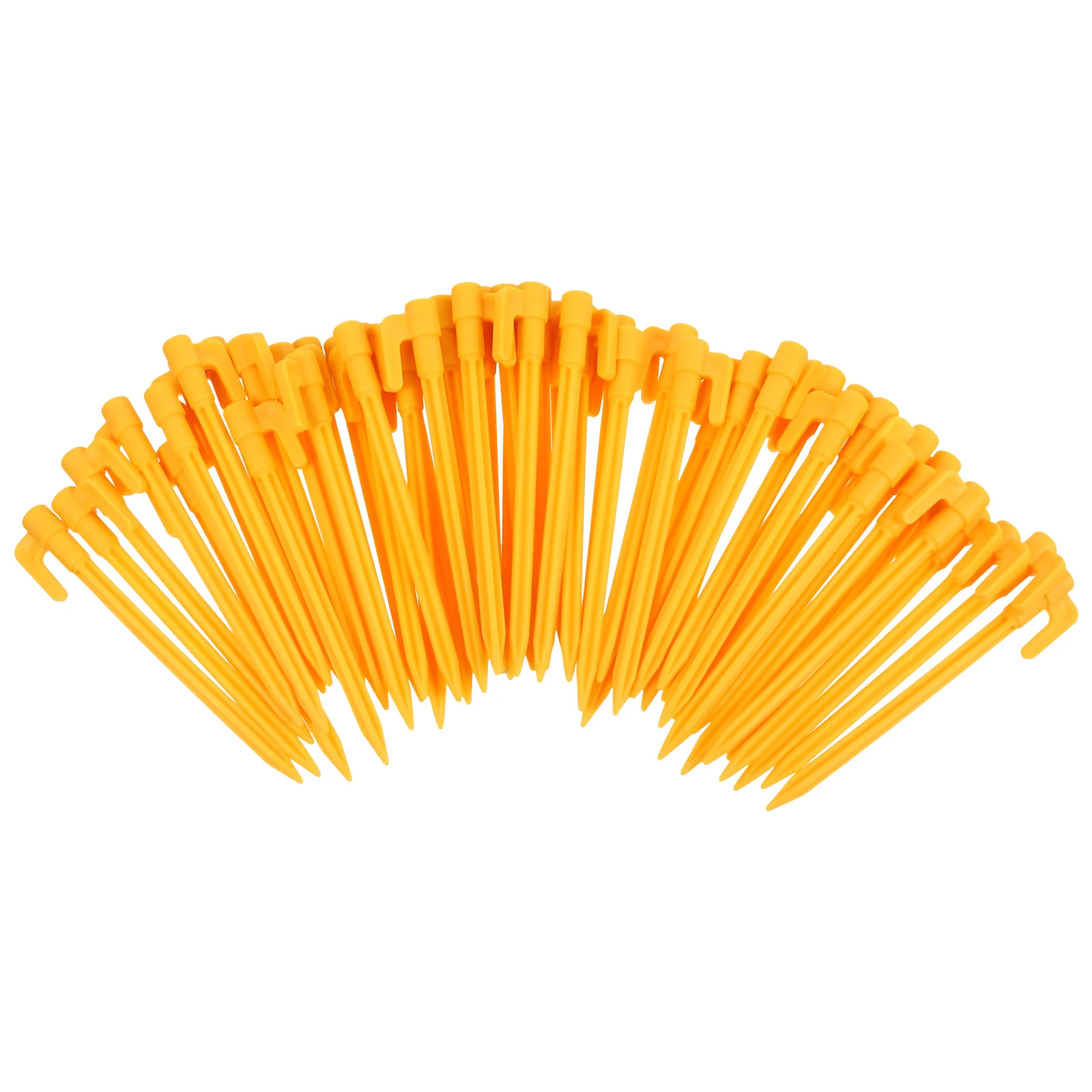 

50 Pcs Plastic Nails Tent Ground Accessories Pegs Outdoor Tents Camping Spikes Sofa
