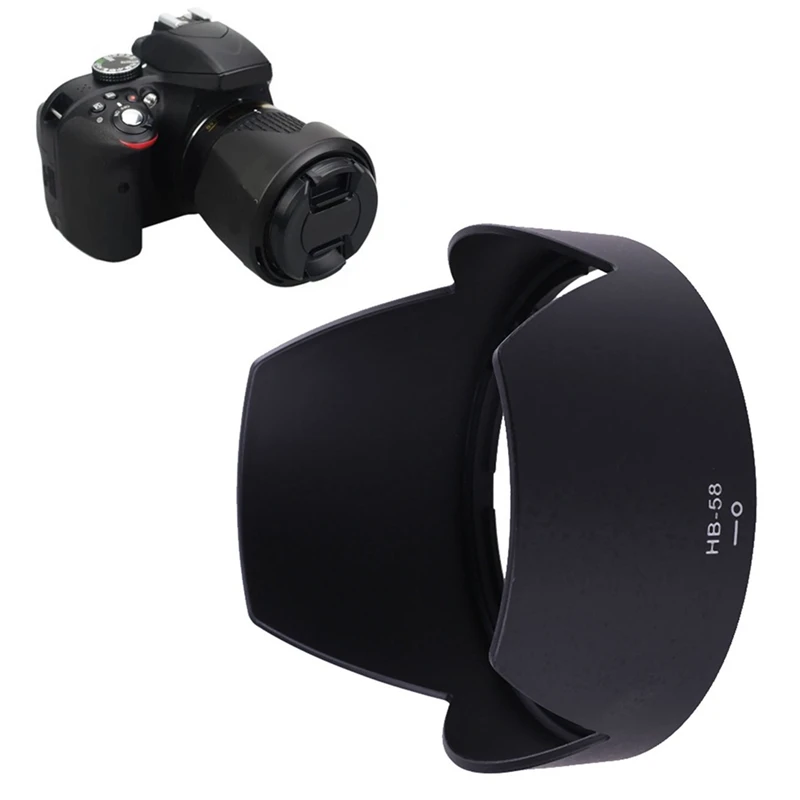 Бленда объектива для Nikon HB-58 DX NIKKOR 18-300 мм F/3 5-5 6G ED VR