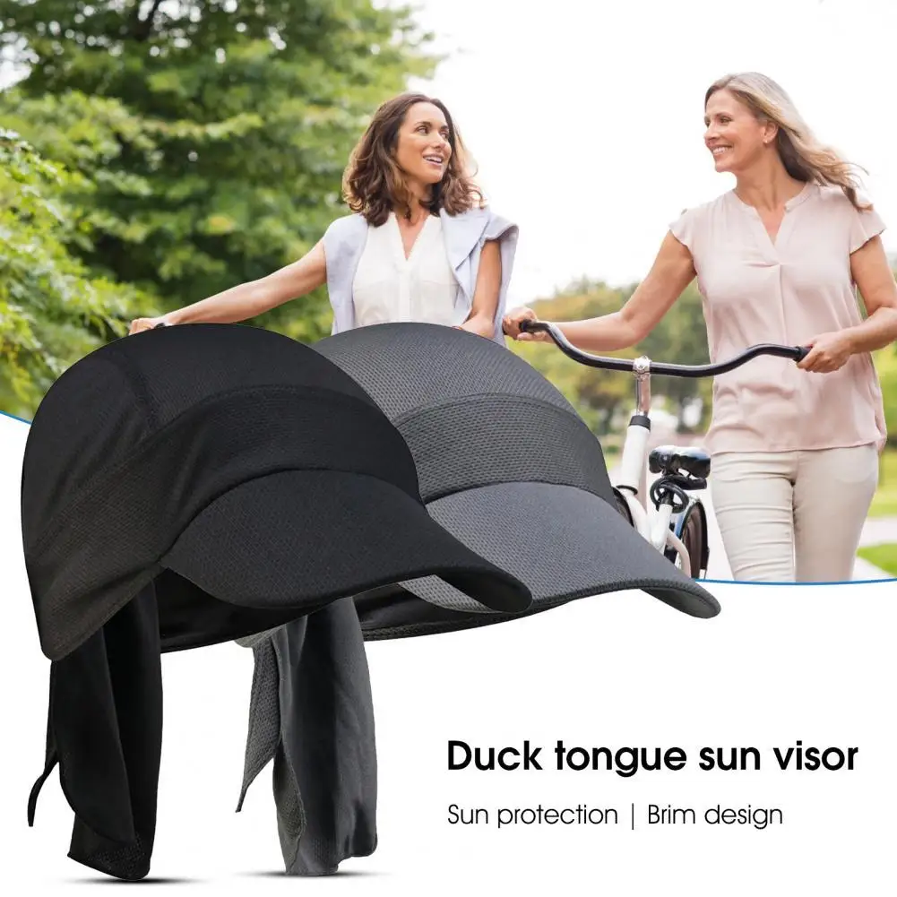 Running Cap Breathable UV-proof Quick-Dry Summer Men Head Scarf Bandana Cap for Outdoor
