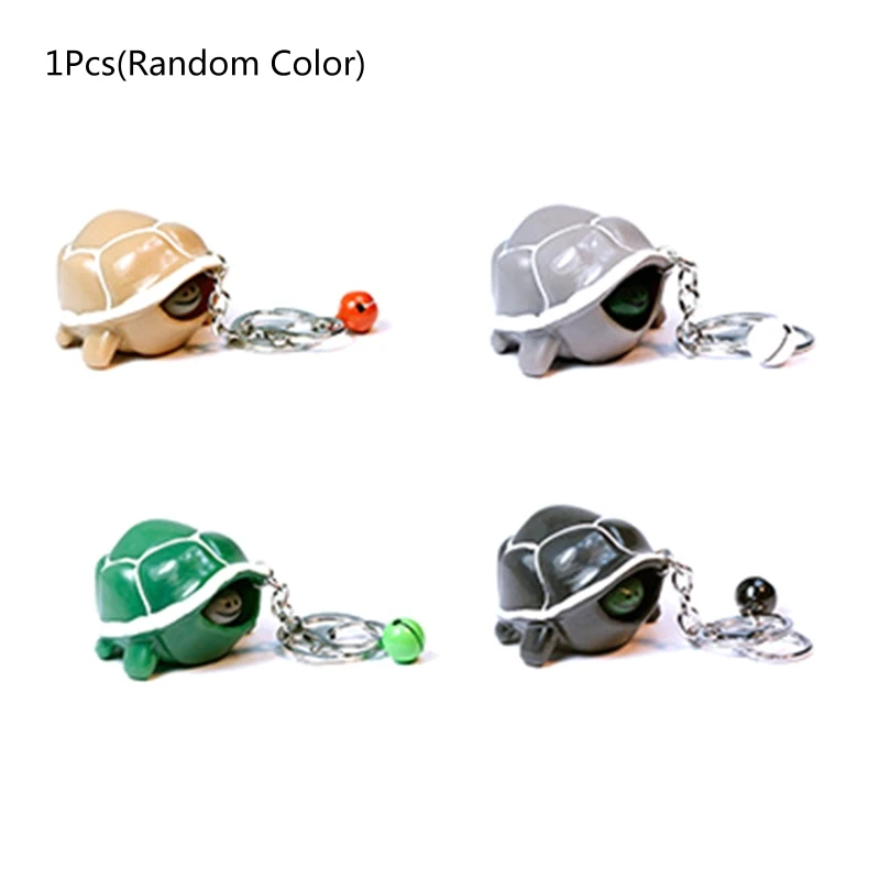 

Trick Toy Tortoise Stress Key Chain Hanging Decoration Spoof Prank Turtle Toys