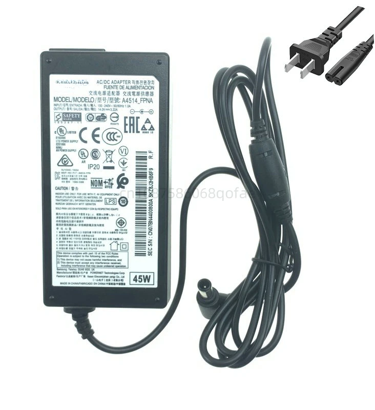 Применимо к новому адаптеру питания 14 в а