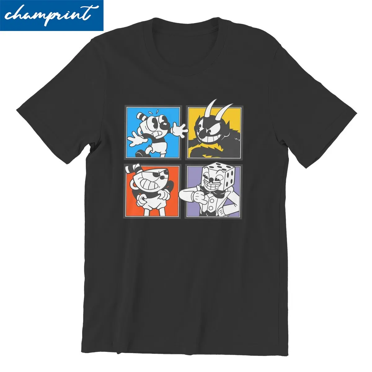 

Футболка унисекс из чистого хлопка, с круглым вырезом и коротким рукавом