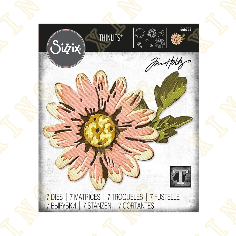 

Newest Blossom Flowers Metal Cutting Dies for Diy Scrapbooking Crafts Stencils Maker Photo Album Template Handmade Decoration