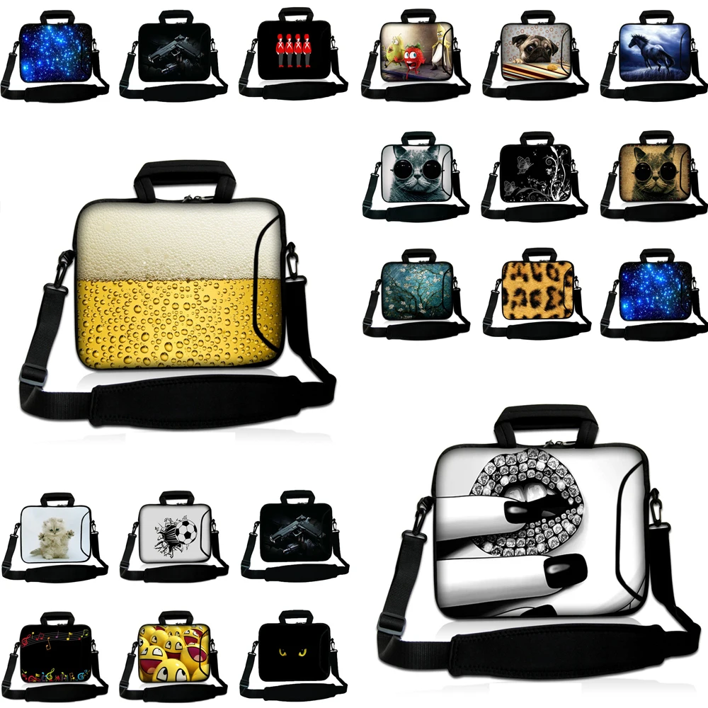 

Laptop Bag 13.3 17 15.6 10 12 Notebook Bag Shoulder Case For Macbook Air Pro 13 14 15 M1 Men Women Messenger Shoulder Briefcase