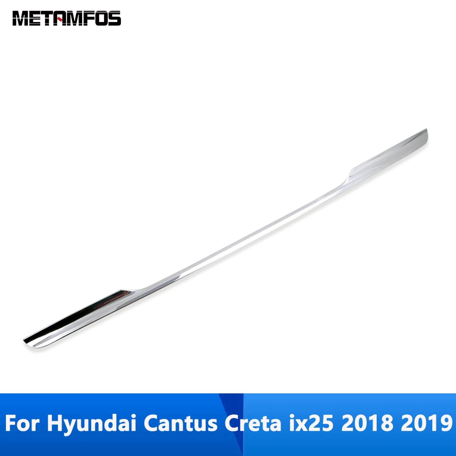 

Хромированная Задняя Крышка багажника для Hyundai Cantus Creta ix25 2018 2019, отделка задней двери, аксессуары для оформления автомобиля