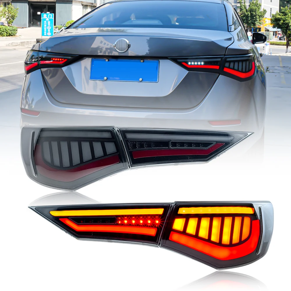 

Tail Light For Nissan Sylphy 2019 2020 2021 Rear Lamps Car Led Taillights Assembly Auto Accessories With A Splash Blue