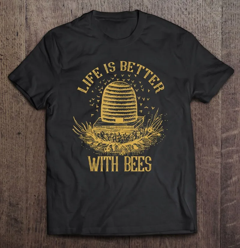 

Футболка мужская с пчелами, пчелами, медом, пчелами