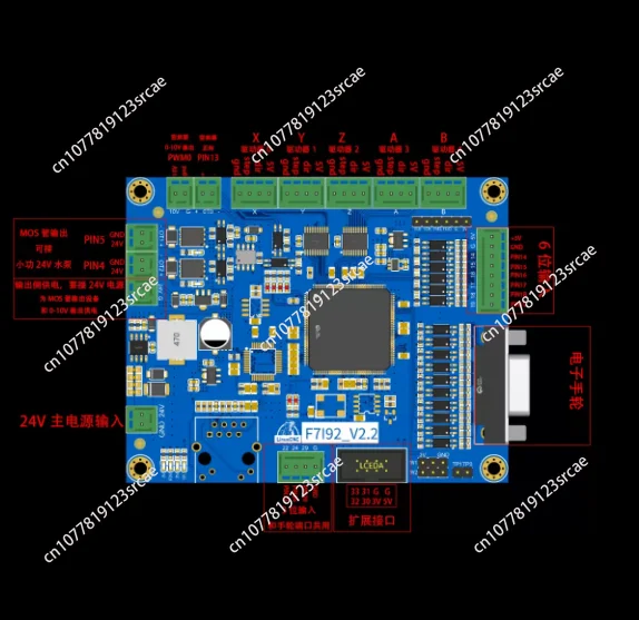 Контроллер CNC 7I92, контроллер CNC на базе Linux, карта Mesa. (art.: 3920dcbc380c8) - 3920dcbc380c8
