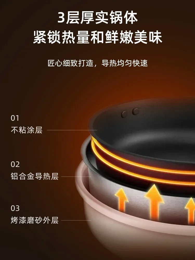 Электрическая горячая кастрюля многофункциональная разделенная большая