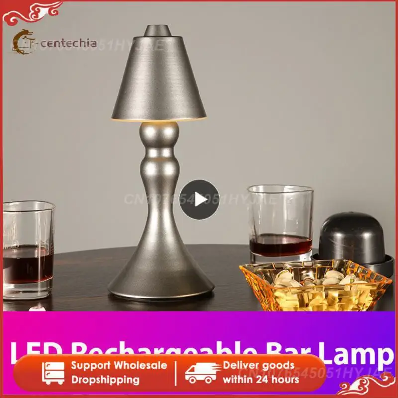 

Reading Lamp Retro Led Bedroom Decor Light Metal Acrylic Bar Table Lamp Desktop Night Light For Restaurant Hotel Bar Bedroom