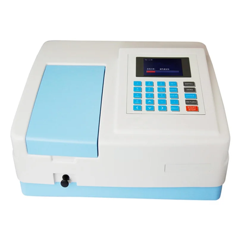 

Laboratory 190-1100nm UV Spectrophotometer LCD Display Single Beam