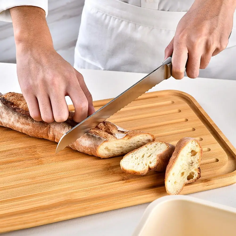 

Easy-to-clean Storage Box Durable Bread Storage Box Stylish Fruit Holder with Long Lifespan Sturdy Anti-deform Sealing Storage