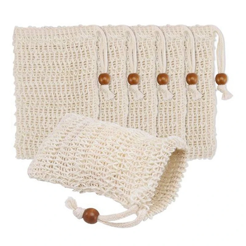 

24Pcs Soap Foaming Net Soap Mesh Bubble Mesh Bag Soap Saver Net Mesh Bag Dispenser Bathroom Shower Accessories