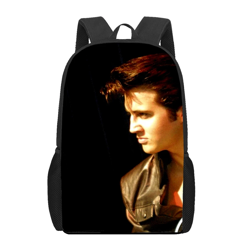 Elvis Presley 3D Print Backpacks For Girls Boys Children School Bags Orthopedic Backpack Kids Book Bag Knapsack