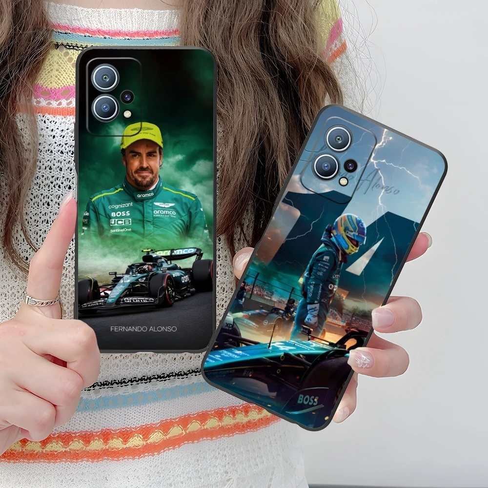 F1 Фернандо Алонсо Чехол для мобильного телефона Huawei P60 P50 P40 P30 P20 P10 P9 P8 Pro Lite Plus