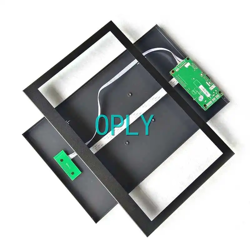 Fit B156XTN04.0/1/4/5/6 LCD Panel Metal Shell + Driver Controller Board HDMI-Compatible EDP 30-Pin 1366*768 15.6" VGA DIY Kit